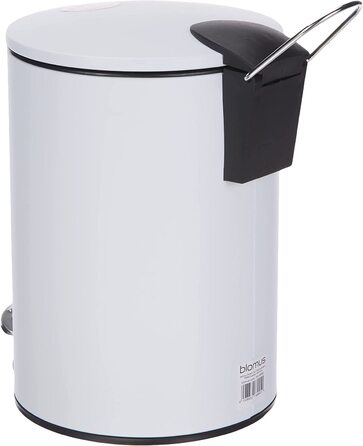 Відро для сміття з педаллю 3 л біле Tubo Blomus