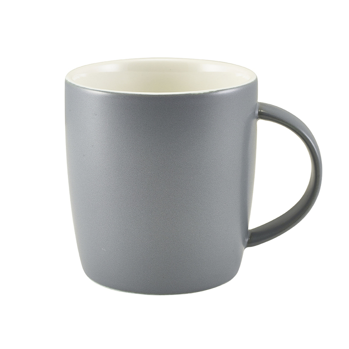 Кухоль 350 мл, сіра матова, Color Tea, GenWare