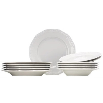 Набір з 12 тарілок White Maria Rosenthal