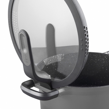 Кастрюля с антипригарным покрытием BergHOFF STAY COOL, серый, диам. 16 см, 1,5 л