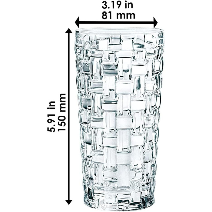 Набір склянок для лонгдринків 0,4 л, 4 предмети, Bossa Nova Nachtmann