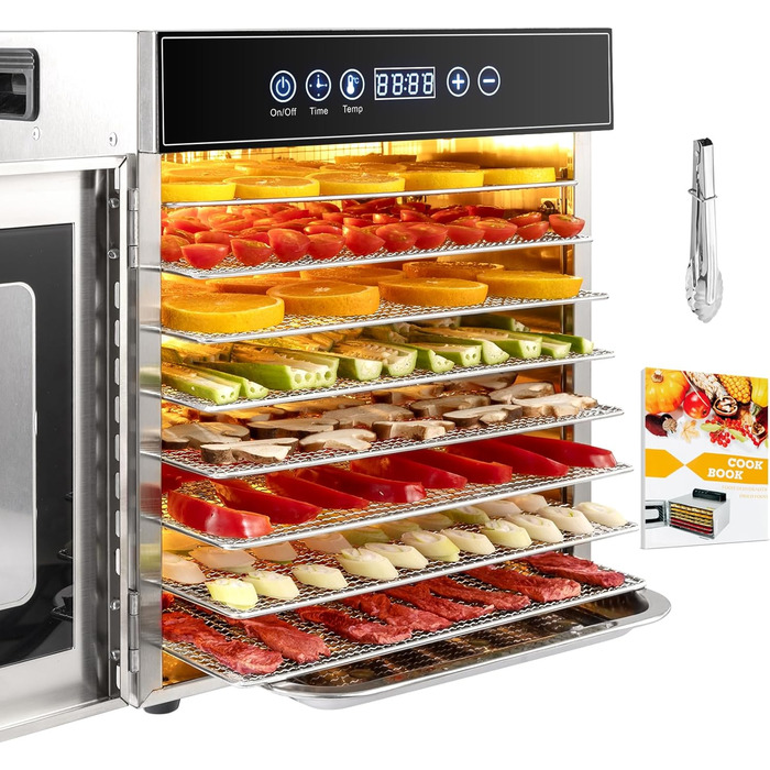 Дегидратор на 8 полок, 500 Вт Kwasyo