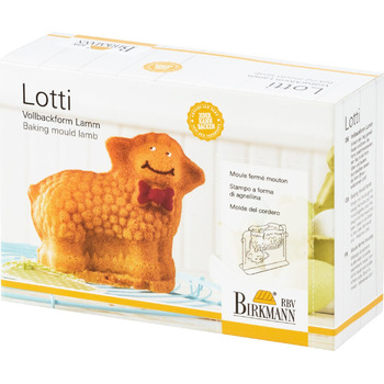 Форма для випічки у вигляді ягняти Lotti двостороння, 12 x 11 x 5,5 см, RBV Birkmann