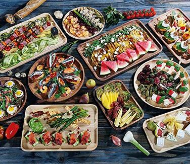 Закусочне асорті, дерево, 55962