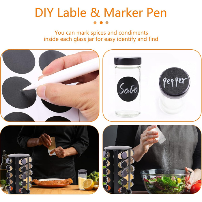 Карусель для спецій на 20 баночек Yunkctuk