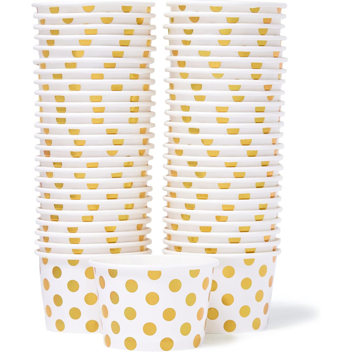 Набір паперові стаканчики для морозива 50 шт. 266 мл MATICAN