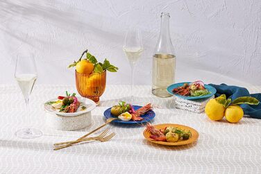 Набір тарілок 17 см різнокольоровий Riviera Le Creuset