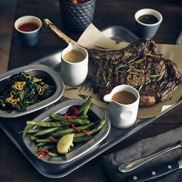 Молочник 85 мл, без ручки, білий, GenWare