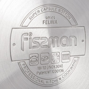 Каструля зі скляною кришкою 20 см 3,9 л FELINA Fissman