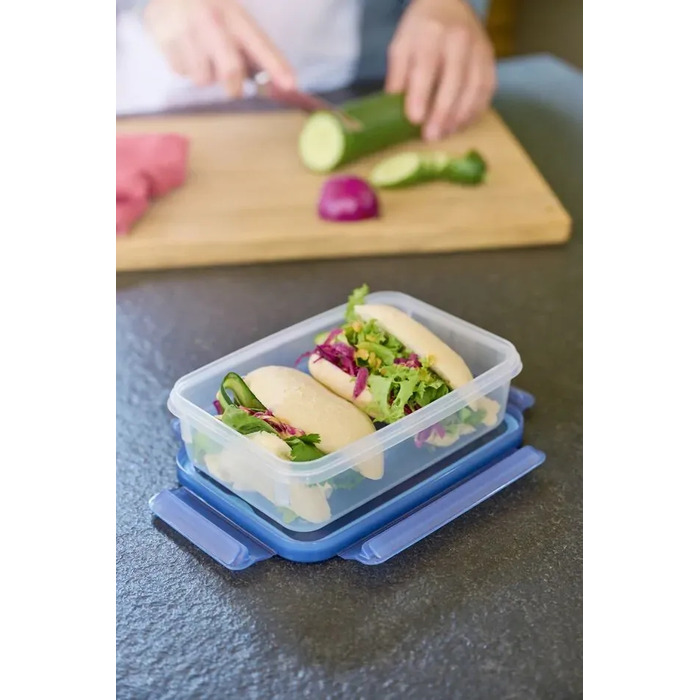 Tefal Сковорода Renew+контейнер Tefal Master Seal Eco,26см, 0.8л, алюміній, бакеліт, скло, сірий, прозорий