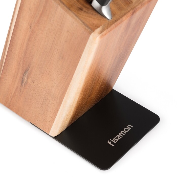 Набір Fissman ножів 6 пр. AKAMATSU на дерев'яній підставці 3Cr14 сталь (2707)