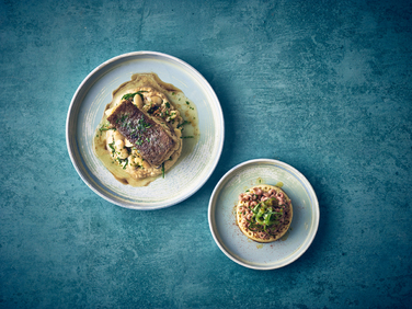 Тарілка презентаційна з бортиком 20.5хh 2.9 см, Terra Porcelain Seafoam, GenWare