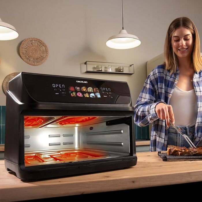 Мультипіч 2800 Вт Cecofry&Grill Duoheat 10000 Cecotec