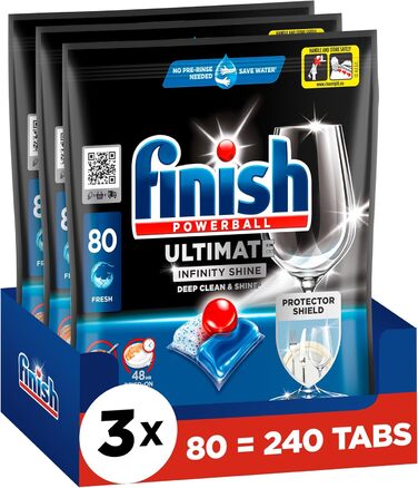 Таблетки для посудомийної машини 240 таблетками Finish