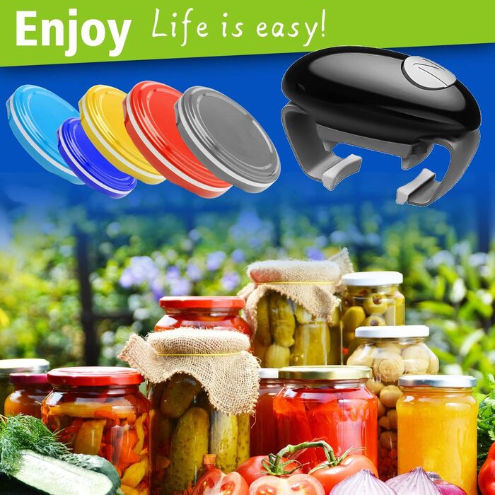 Відкривачка для банок електрична чорна Chulovs