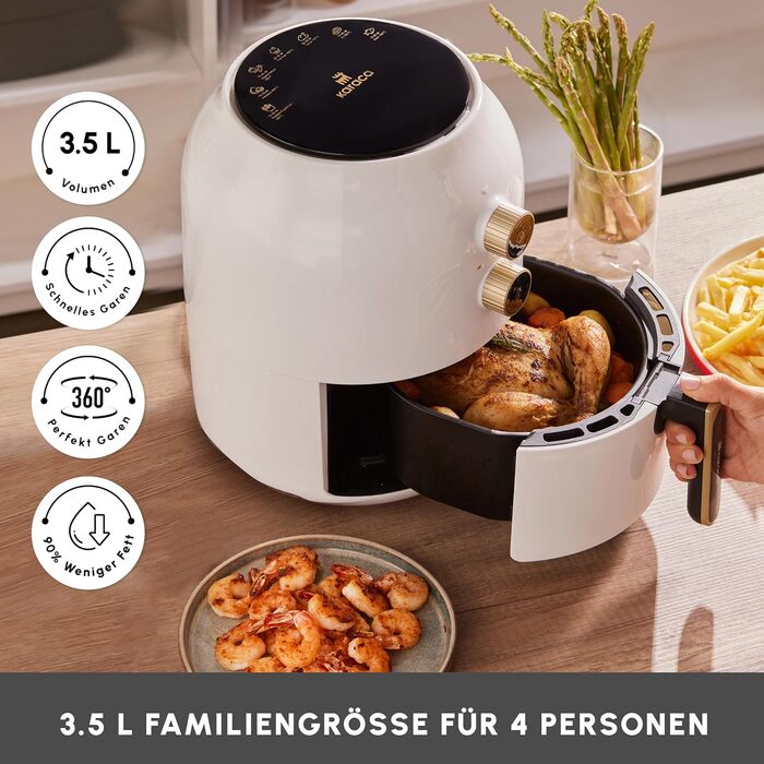 Аерофритюрниця 3,5 літра, 1350 Вт Multifry Karaca