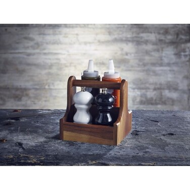 Мельница для соли и перца, 12.7 см, черная, GenWare