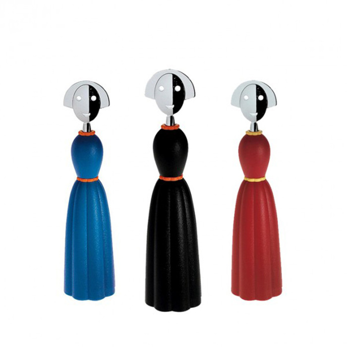 Мельница для перца 7х28х7 см синяя Anna Pepper Alessi