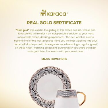 Кавовий сервіз Karaca Iznik New Form на 6 персон, 100 мл 6 шт. чашка еспресо та 6 блюдець, міцна чашка мокко, товстий обідок для пиття, чашки для еспресо, порцеляна (6 кішилік)