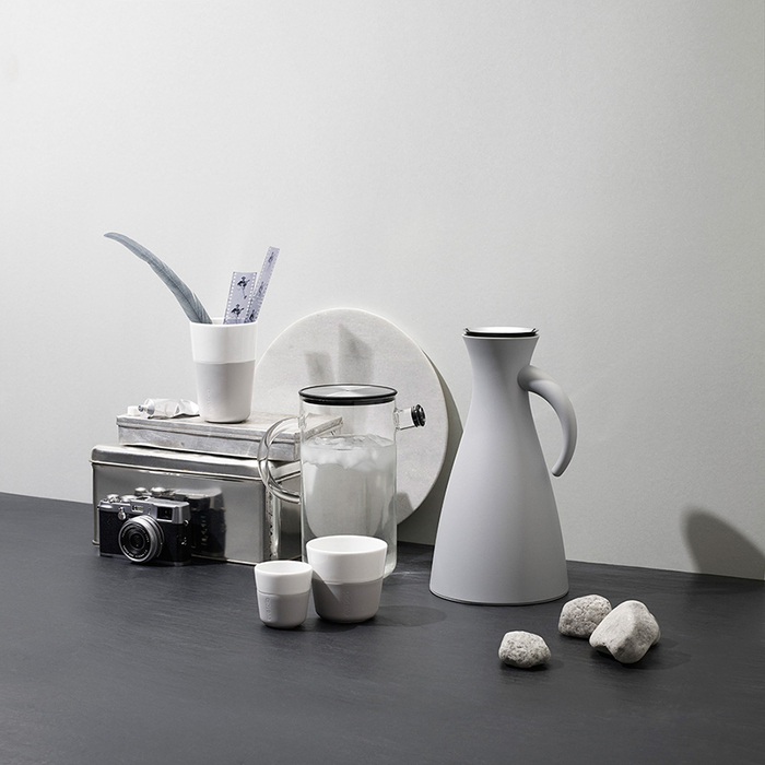 Набір кухлів для лунго 230 мл світло-сірих Caffé Lungo Eva Solo