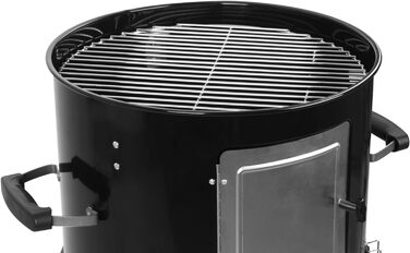 Бочка для барбекю 3 в 1, чорний, 47 см BBQ-Toro
