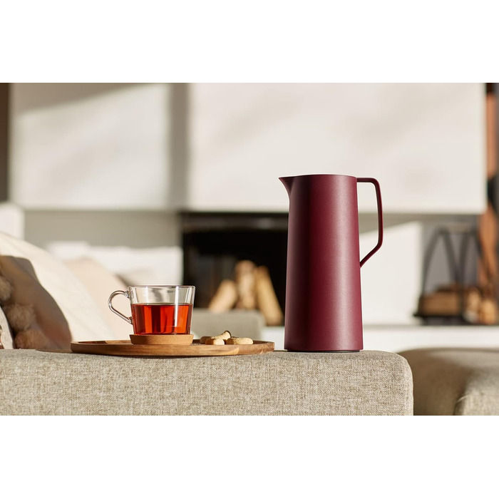 Термоглечик 1 л, винно-червоний Motiva Emsa