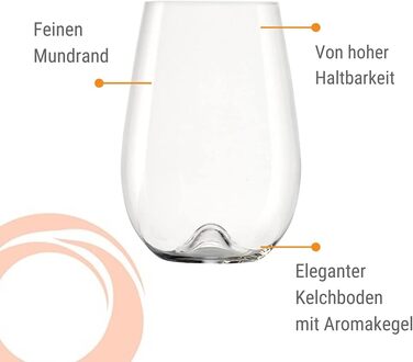 Набір із 6 бокалів для білого вина 0,7 л Vulcano Stölzle Lausitz