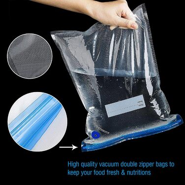 Вакуумні пакети 20 пакетів 30 x 34 см Taipintee