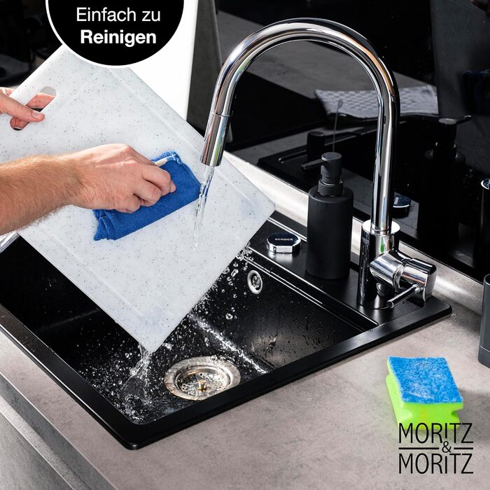 Набір обробних дошок, пластикових 36 x 27,5 см, набір 2 предмети, білі Moritz & Moritz