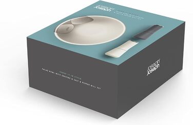 Салатниця і млини для солі та перцю, набір 3 предмети Joseph Joseph