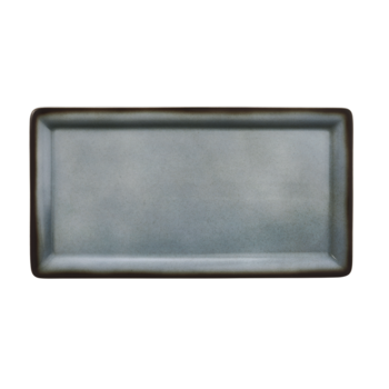 Блюдо прямокутне 18 х 33 см сіре Fantastic Seltmann