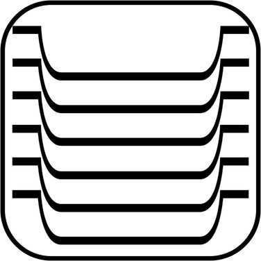 Чаша APS Frida, чаша 1/4, чаша меламінова, ємністю 1,8 л, 26,5 х 16,2 см, висота 7,5 см, чорна 1,8 л чорна