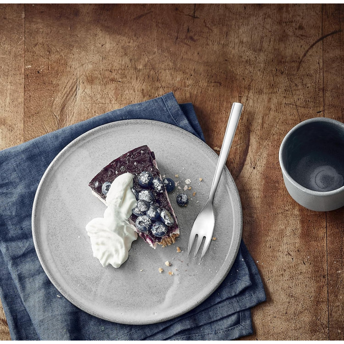 Набір виделок Silit Trend Menu, 21 см, 3 шт., полірована нержавіюча сталь, стійка до корозії, довговічна, стійка до подряпин, можна мити в посудомийній машині