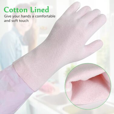 Рукавички для миття посуду 3 пари 42 см Yiomxhi