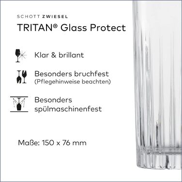 Набір склянок для напоїв 0,44 л, 4 предмети Stage Schott Zwiesel