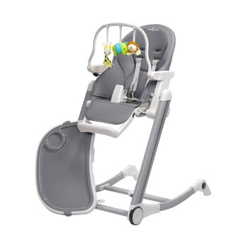 Дитячий стільчик для годування зі знімним підносом та ігровою аркою Engel & Storch