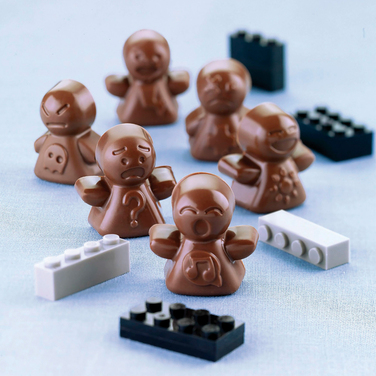 SCG15 Форма силіконова для шоколаду 'настрій' 33х34х17 мм