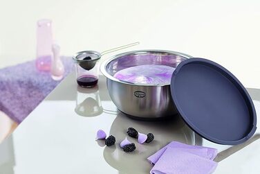 Миска с крышкой диаметром 24 см, 5 литров, нержавеющая сталь Dr. Oetker