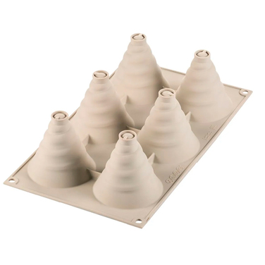 SOFFICE INCANTO Форма силіконова 'серпантин' 180 x336 h70 мм, Ø60 мм (6х100 мл)