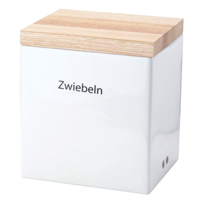 Ємність для зберігання цибулі з кришкою 18 x 15,5 см Continenta