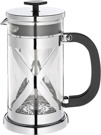 Кофеварка AA8Gloria, стекло, серебристый, 14.5 x 33.5 x 14.5 см (12 x 8.8 x 18.5 см), 345001