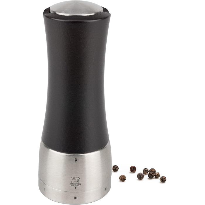 Ручне регулювання помелу u'Select, висота 16 см, 36140 (млин для перцю, шоколад)