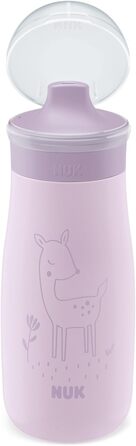 Нічна навчальна пляшка Чашка Sippy зі світловим ефектом 12 місяців Герметичний з жорстким носиком для пиття Кліпса і захисний ковпачок Без BPA 300 мл Planets, 10255678 (Pink, Mini-Me Sip (Steel))