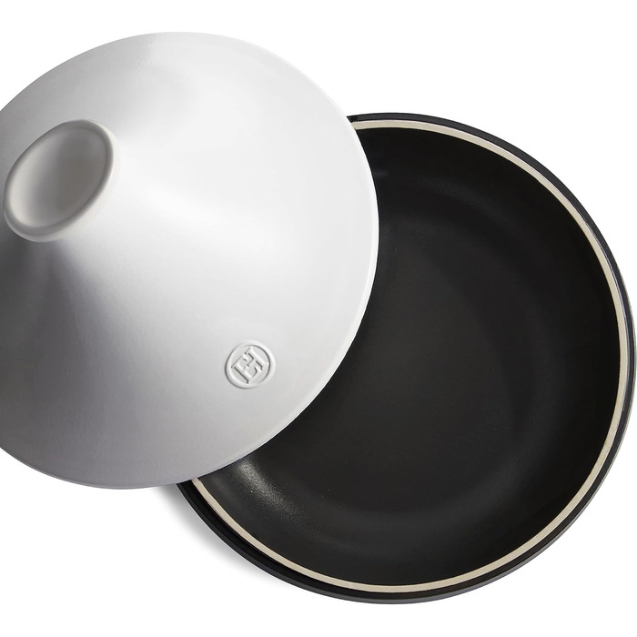 Тажин 27 см білий/грифельний Delight Emile Henry