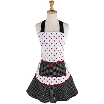 Набір кухонних рушників DII для святкового використання, різдвяні рушники для випічки, приготування їжі та розваг, 18&quot x 28&quot, Tree Farm, 2 шт. (чорний та червоний горошок)