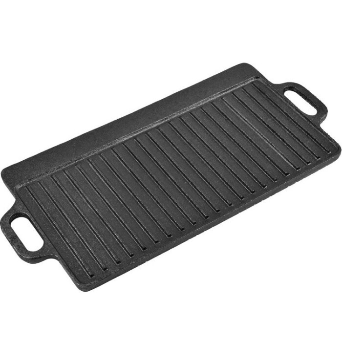 Чавунна плита-планча з ручками 46х23х1,5 см GRILLI 777182 Код: 012705