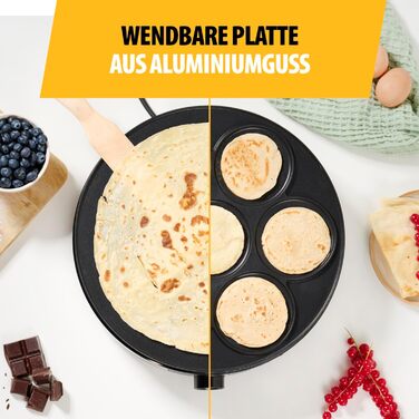 Млинниця електрична 2-в-1, 33 см Tristar