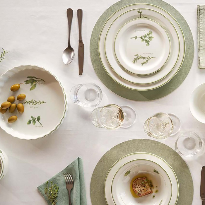 Тарелка для салата La Porcellana Bianca COLTIVIA, фарфор, диам. 20 см