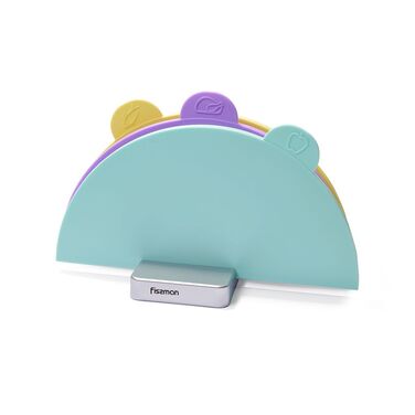 Набор разделочных досок Fissman 28х28 см 3 сложных доски (8008)