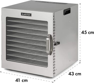 Дегідратор на 10 полок, 1000 Вт  Captain Jerky 110 Klarstein